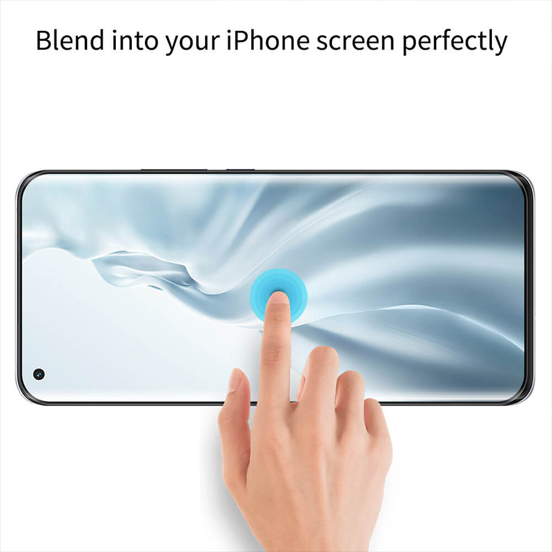 محافظ صفحه شیشه ای تمام صفحه تمام چسب نیلکین Xiaomi Mi 11, Mi 11 Pro, Mi 11 UltraNillkin 3D DS+ Max