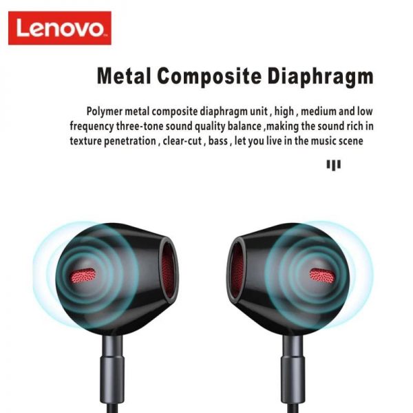 هندزفری بلوتوث لنوو Lenovo HE06 Wireless Headphones