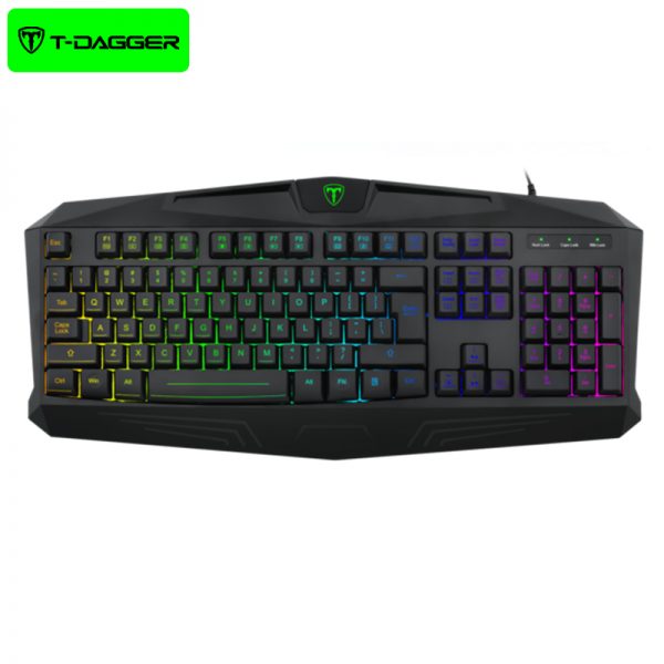 کیبورد سیمی گیمینگ T-Dagger Tanker T-TGK202 Gaming Keyboard