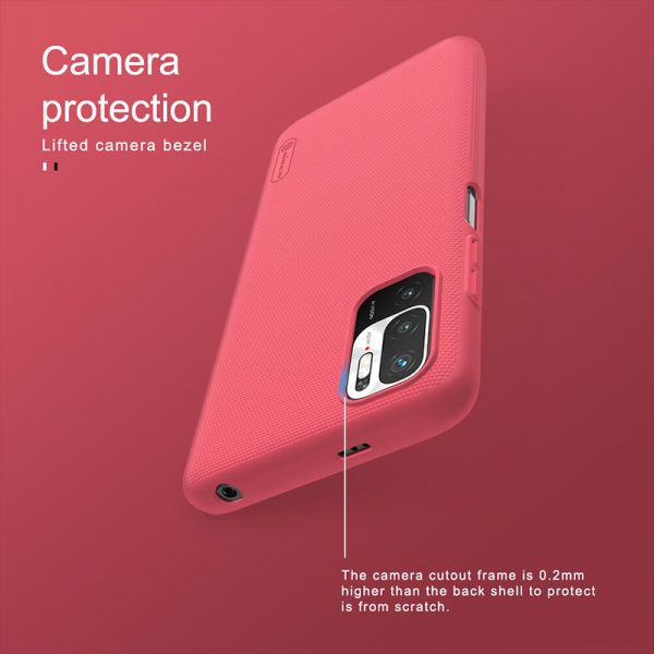 قاب محافظ نیلکین شیائومی Nillkin Super Frosted Shield Xiaomi Redmi Note 10 5G , Poco M3 Pro 5G