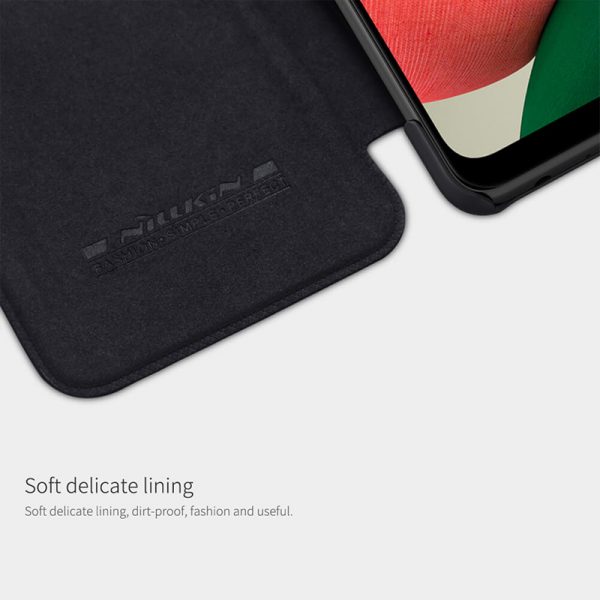 کیف چرمی A22 4G نیلکین سامسونگ Samsung Galaxy A22 4G Nillkin Qin Leather Case