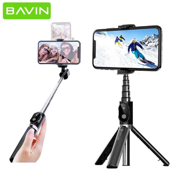 مونوپاد و سه پایه باوین BAVIN AP-03 Selfie Stick Volgging Tripod Phone Holder Beauty Light Remote Control