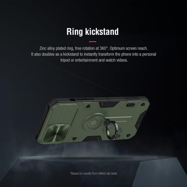 قاب محافظ نیلکین آیفون 13 پرو مکس Nillkin Apple iPhone 13 Pro Max Camshield Armor Case
