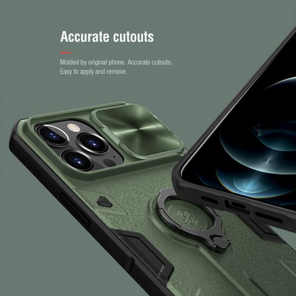 قاب محافظ نیلکین آیفون 13 پرو مکس Nillkin Apple iPhone 13 Pro Max Camshield Armor Case