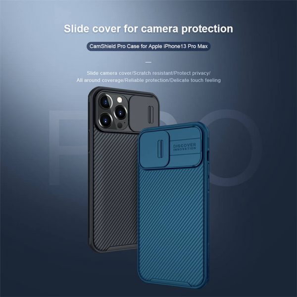 قاب نیلکین آیفون 13 پرو مکس Apple iPhone 13 Pro max Nillkin CamShield Pro Case