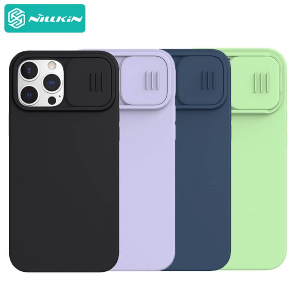قاب سیلیکونی نیلکین آیفون 13 پرو مکس Nillkin Apple iPhone 13 Pro Max CamShield Silky silicone case