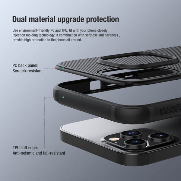 قاب محافظ نیلکین آیفون 13 پرو مکس Nillkin Super Frosted Shield Pro case Apple iPhone 13 Pro Max