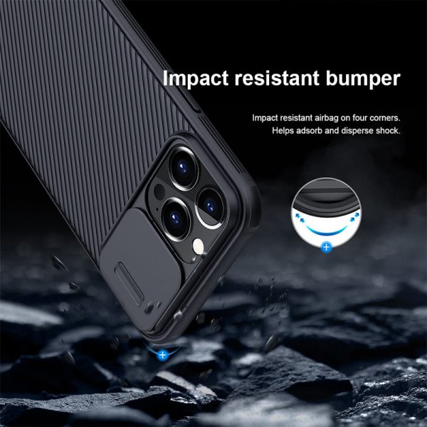 قاب نیلکین آیفون 13 پرو مکس با قابلیت شارژ مگ سیف Apple iPhone 13 Pro max Nillkin CamShield Pro Magnetic Case
