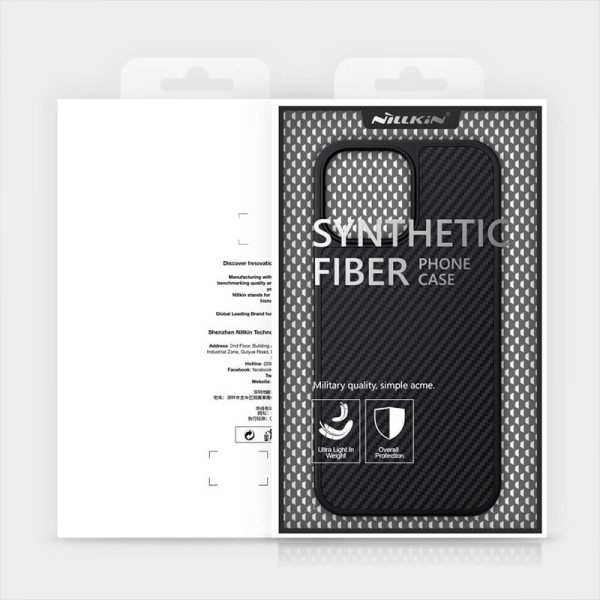 قاب فیبر کربنی نیلکین آیفون Apple iPhone 13 pro max Nillkin Synthetic Fiber