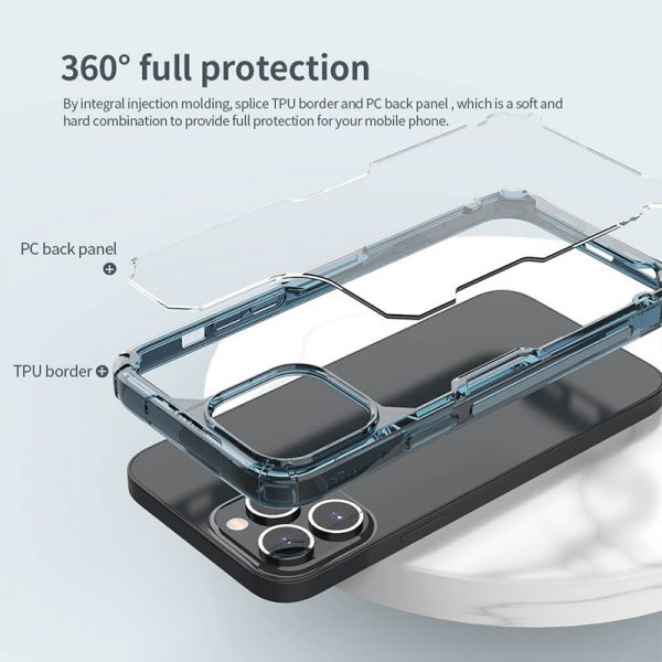 قاب محافظ نیلکین آیفون 13 پرومکس Nillkin TPU Pro Case iPhone 13 Pro Max