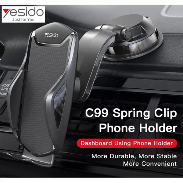 پایه نگهدارنده موبایل هولدر ماشین یسیدو Yesido C99 Phone Stand Holder