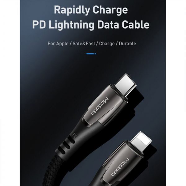 کابل لایتنینگ به تایپ سی مک دودو Mcdodo CA-7080 PD quick charger type-c to lightning data cable