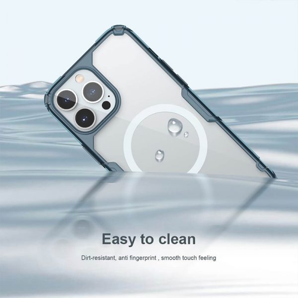 قاب نیلکین آیفون 13 پرومکس قابلیت شارژر با مگ سیف Nillkin TPU Pro Magnetic Case iPhone 13 Pro Max