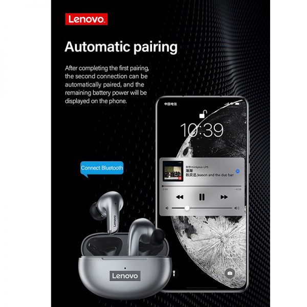 هندزفری بلوتوث دوگوش لنوو Lenovo Thinkplus LP5 Live Pods