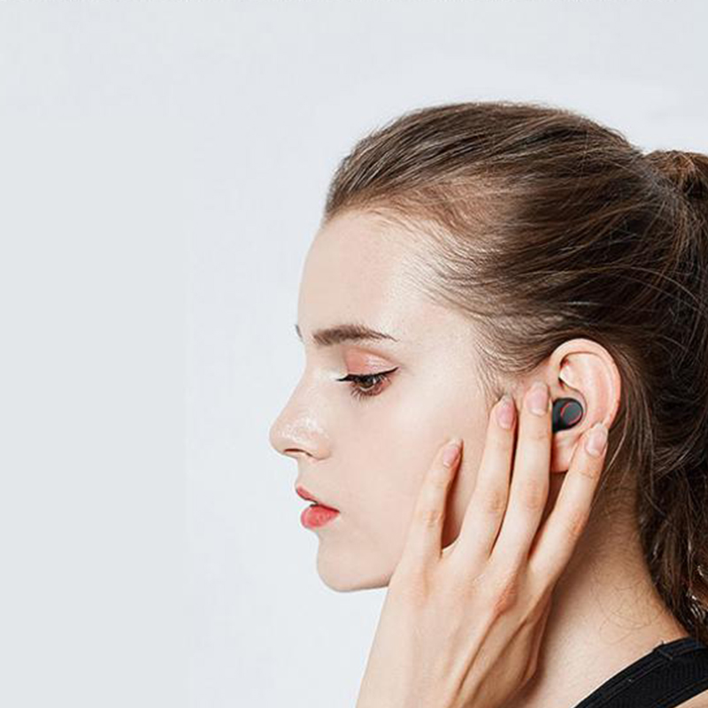 هندزفری بلوتوث دوگوش لنوو Lenovo TG01 Pixart Wireless Bluetooth Gaming Earbuds