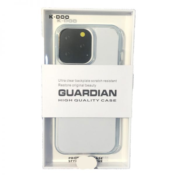 قاب شیشه ای – ژله ای کی دوو Apple iPhone 13 Pro Max مدل KDOO Guardian Sierra Blue