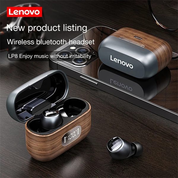 هندزفری بلوتوث دوگوش لنوو Lenovo Thinkplus LP8 Live Pods