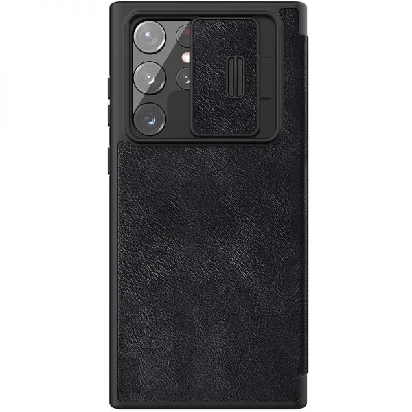 کیف چرمی نیلکین اس ۲۲ اولترا Nillkin Qin Pro Leather Case S22 Ultra
