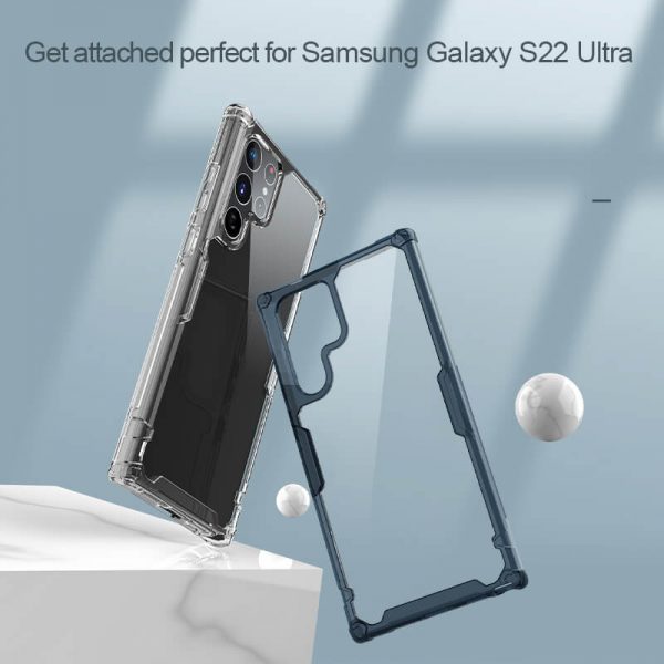 قاب محافظ نیلکین سامسونگ اس ۲۲ اولترا - Nillkin TPU Pro Case Samsung Galaxy S22 Ultra