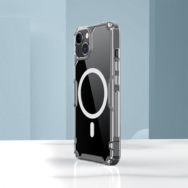 قاب نیلکین آیفون 13 قابلیت شارژر با مگ سیف Nillkin TPU Pro Magnetic Case iPhone 13