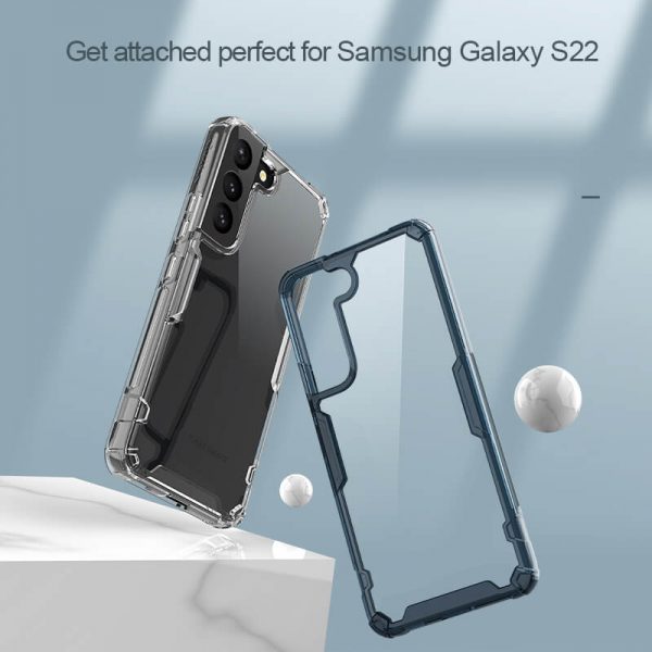 قاب محافظ نیلکین سامسونگ اس ۲۲ - Nillkin TPU Pro Case Samsung Galaxy S22