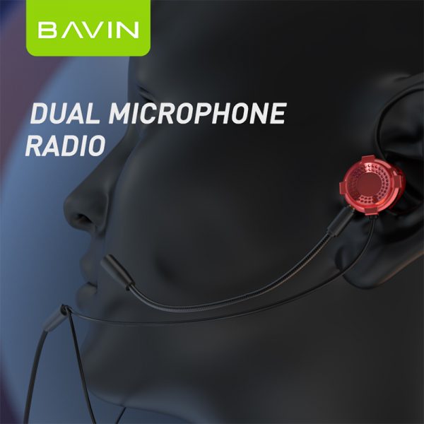 هندزفری گیمینگ باوین با میکروفون BAVIN HX836 Earphone