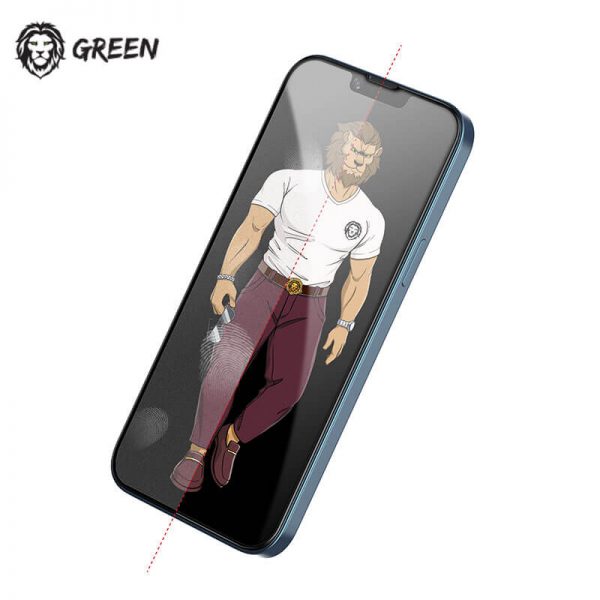 گلس مات گرین آیفون 13 پرو مکس Green 3D AG/Matte iPhone 13 pro max