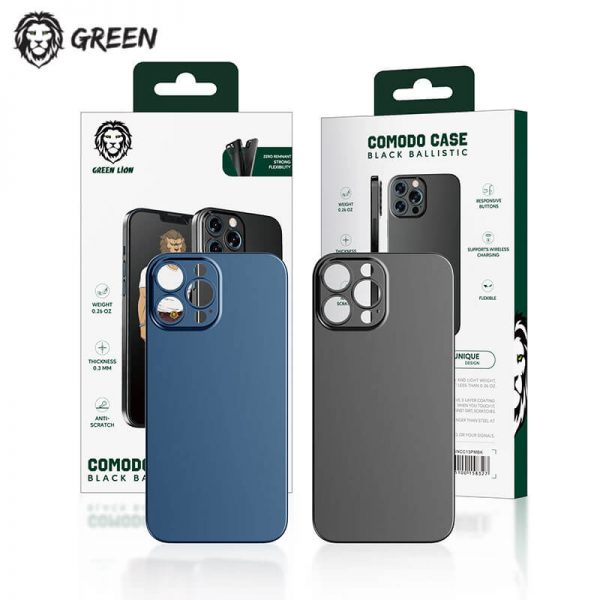 کاور نازک گرین Green Lion Comodo iPhone 13 Pro max