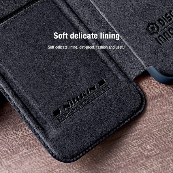 کیف چرمی نیلکین اس ۲۲ پلاس Nillkin Qin Pro Leather Case S22 Plus