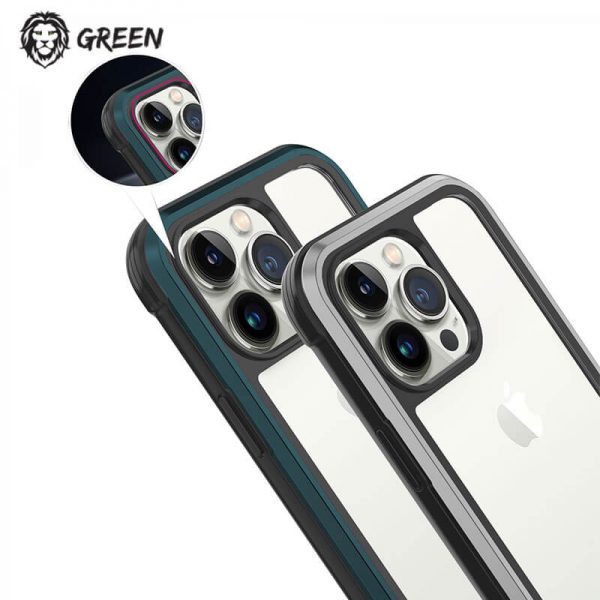 قاب محافظ گرین لاین Green Lion Hibrido Shield Case for iPhone 13 Pro Max