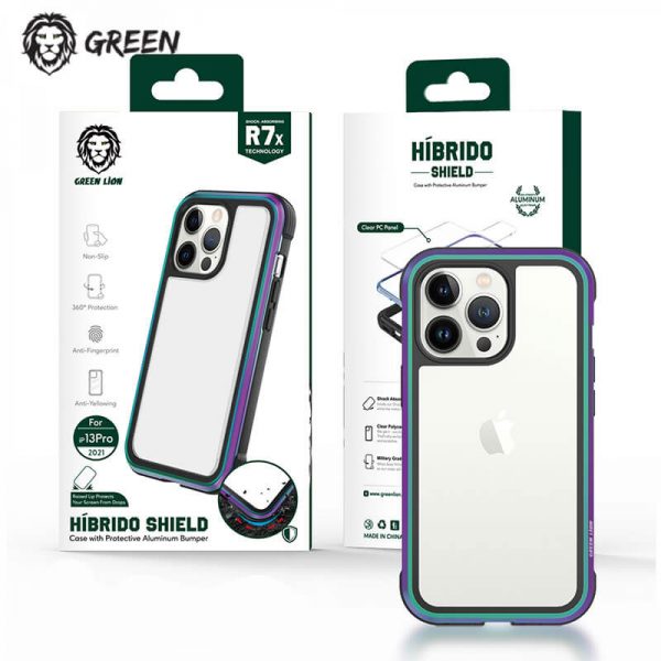 قاب محافظ گرین لاین Green Lion Hibrido Shield Case for iPhone 13 Pro Max