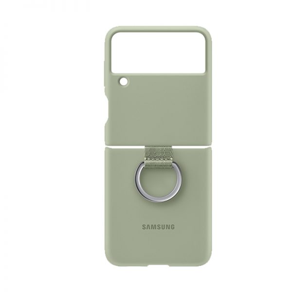 قاب سیلیکونی اصلی سامسونگ زد فلیپ ۳ Samsung Galaxy Z Flip3 5G Silicone Cover with Ring