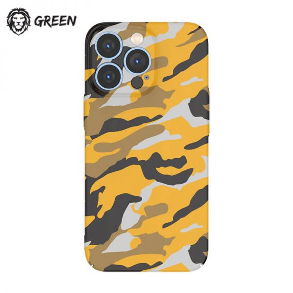 قاب چریکی گرین لاین Green Lion PC Camouflage Case iPhone 13 Pro Max