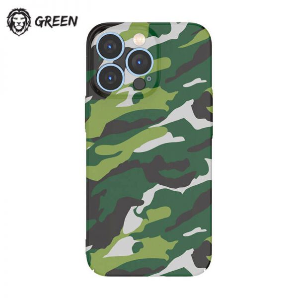 قاب چریکی گرین لاین Green Lion PC Camouflage Case iPhone 13 Pro Max