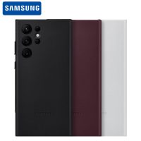 قاب چرمی اصلی سامسونگ Samsung Galaxy S22 Ultra 5G Leather Cover