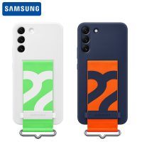 قاب سیلیکونی با بند اصلی سامسونگ Samsung Galaxy S22 Plus Silicone Cover with Strap