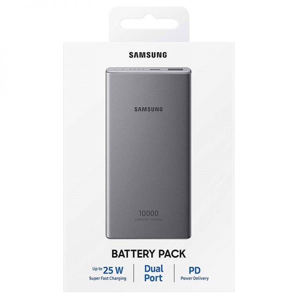 پاوربانک سوپر فست شارژ 10000 سامسونگ Samsung 25W Battery Pack EB-P3300XJEGWW