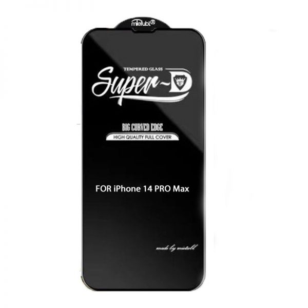 گلس آیفون ۱۴ پرو مکس Apple iPhone 14 Pro Max مدل Super D