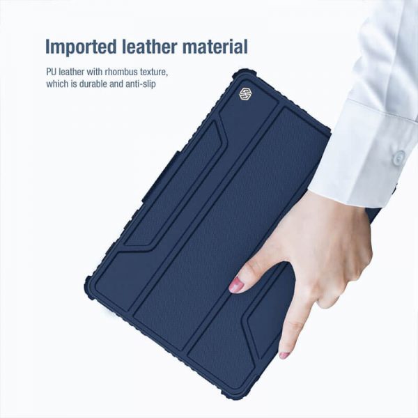 کیف تبلت سامسونگ Tab S8 Plus نیلکین مدل Nillkin Bumper Leather cover