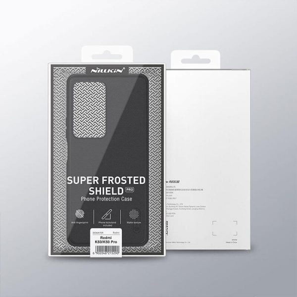 قاب نیلکین شیائومی Redmi K50 , K50 Pro مدل Nillkin Super Frosted Shield Pro