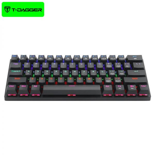 کیبورد گیمینگ تی دگر Keyboard Gaming T-Dagger ARENA T-TGK321