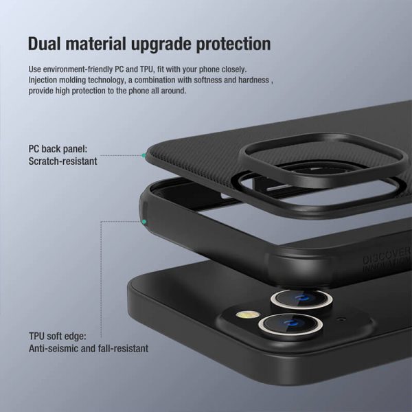 قاب محافظ نیلکین آیفون 14 - Nillkin Super Frosted Shield Pro case Apple iPhone 14