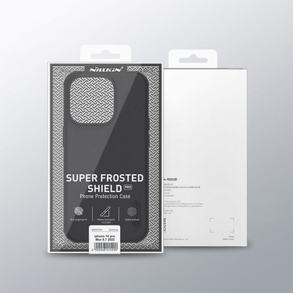 قاب محافظ نیلکین iPhone 14 Pro Max مدل Nillkin Super Frosted Shield Pro