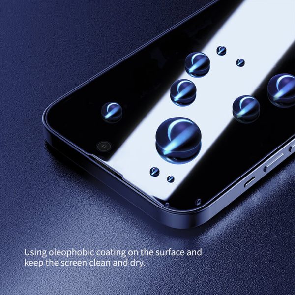 گلس نیلکین حریم شخصی iPhone 14 Pro Max مدل Nillkin Guardian privacy tempered