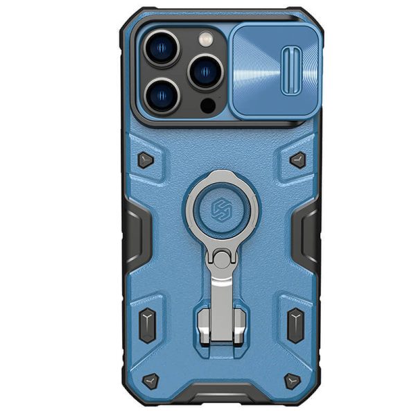 قاب محافظ نیلکین iPhone 14 Pro Max مگنتی مدل Nillkin Camshield Armor Pro Magnetic Case