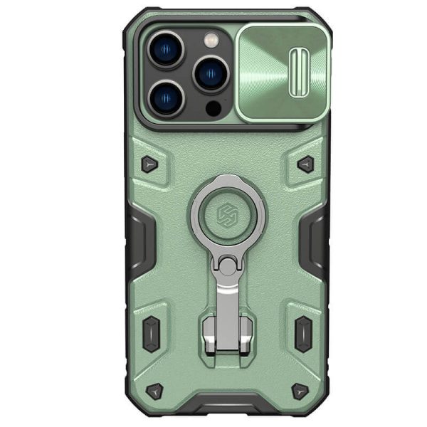 قاب محافظ نیلکین iPhone 14 Pro Max مگنتی مدل Nillkin Camshield Armor Pro Magnetic Case