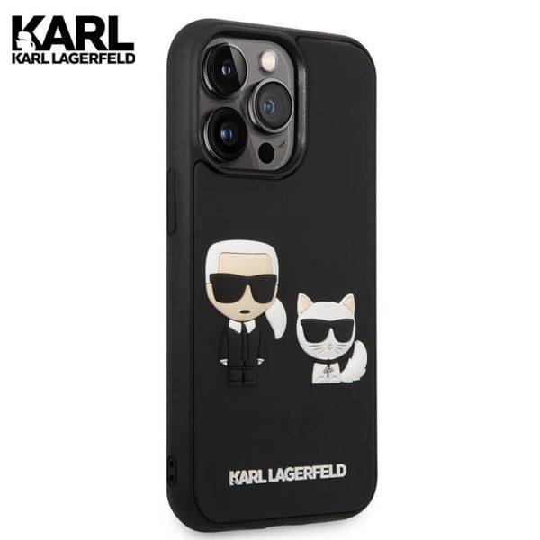 کاور کارل لاگرفلد iPhone 14 Pro Max مدل karl Lagerfeld 3D CHOUPETTE