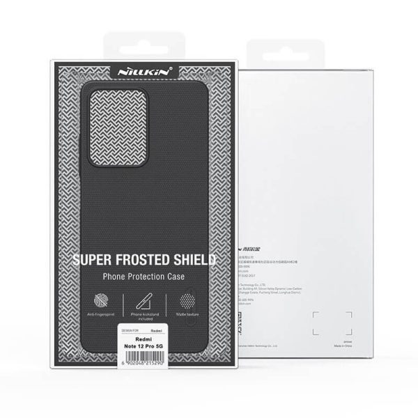 قاب نیلکین Xiaomi Redmi Note 12 Pro 5G مدل Nillkin Super Frosted Shield