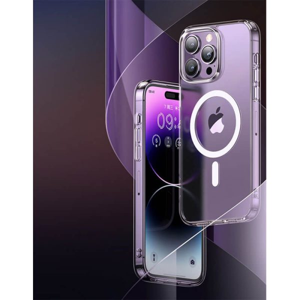 قاب پشت مات iPhone 14 Pro Max با قابلیت شارژ مگ سیف Mcdodo PC-3093 Magnetic Case