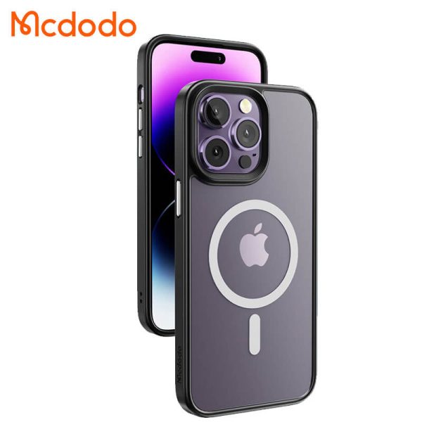 قاب پشت مات iPhone 14 Pro Max با قابلیت شارژ مگ سیف Mcdodo PC-3103 Magnetic Case
